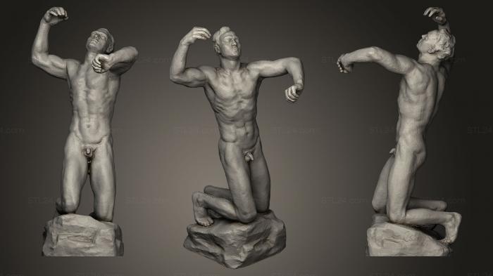 Figurines of people (Groer Strzender, STKH_0029) 3D models for cnc
